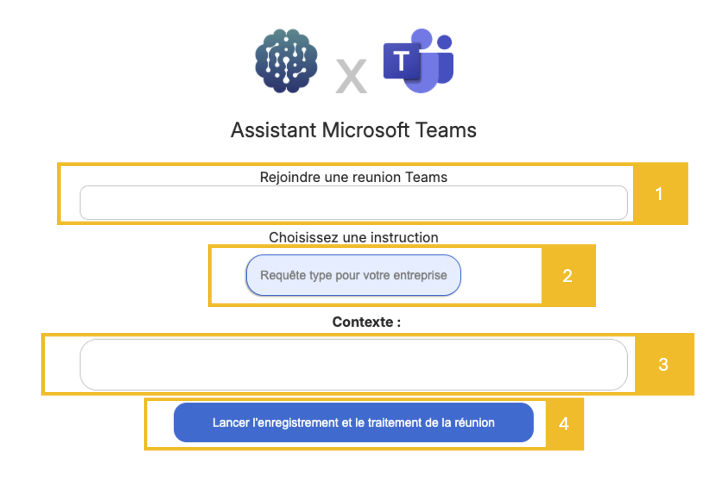 page compte rendu creation